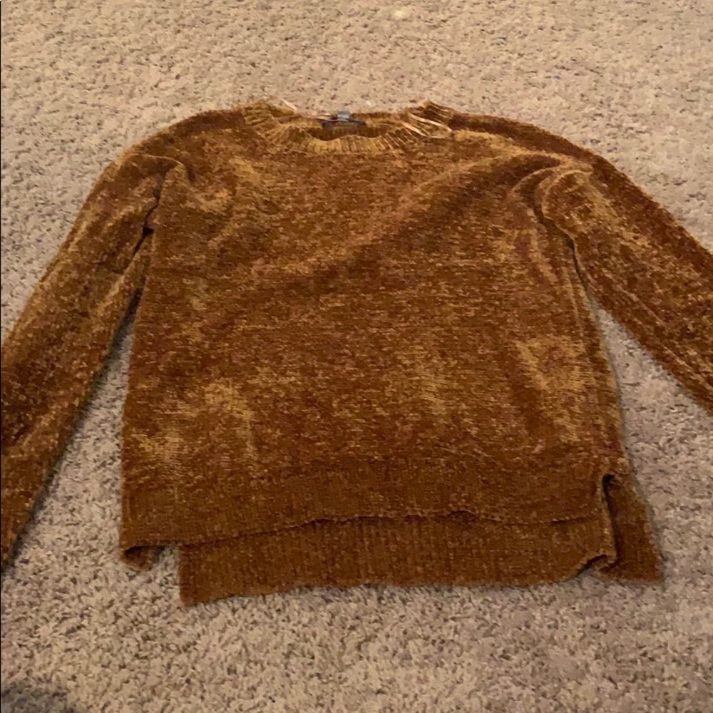 Dark gold sweater